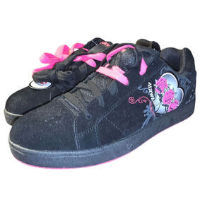 Y2K Airwalk Karma Black/Pink Skater‎ Shoe NWT sz 10 Ladies